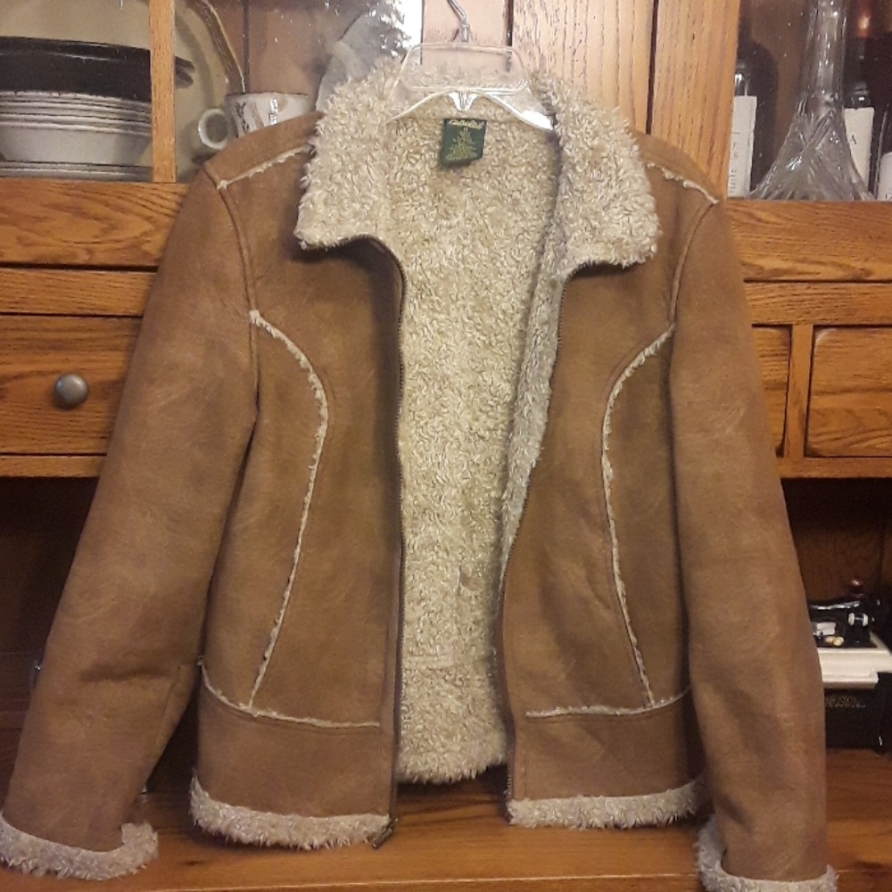 Sale!!CABELA'S faux shearling jacket Medium